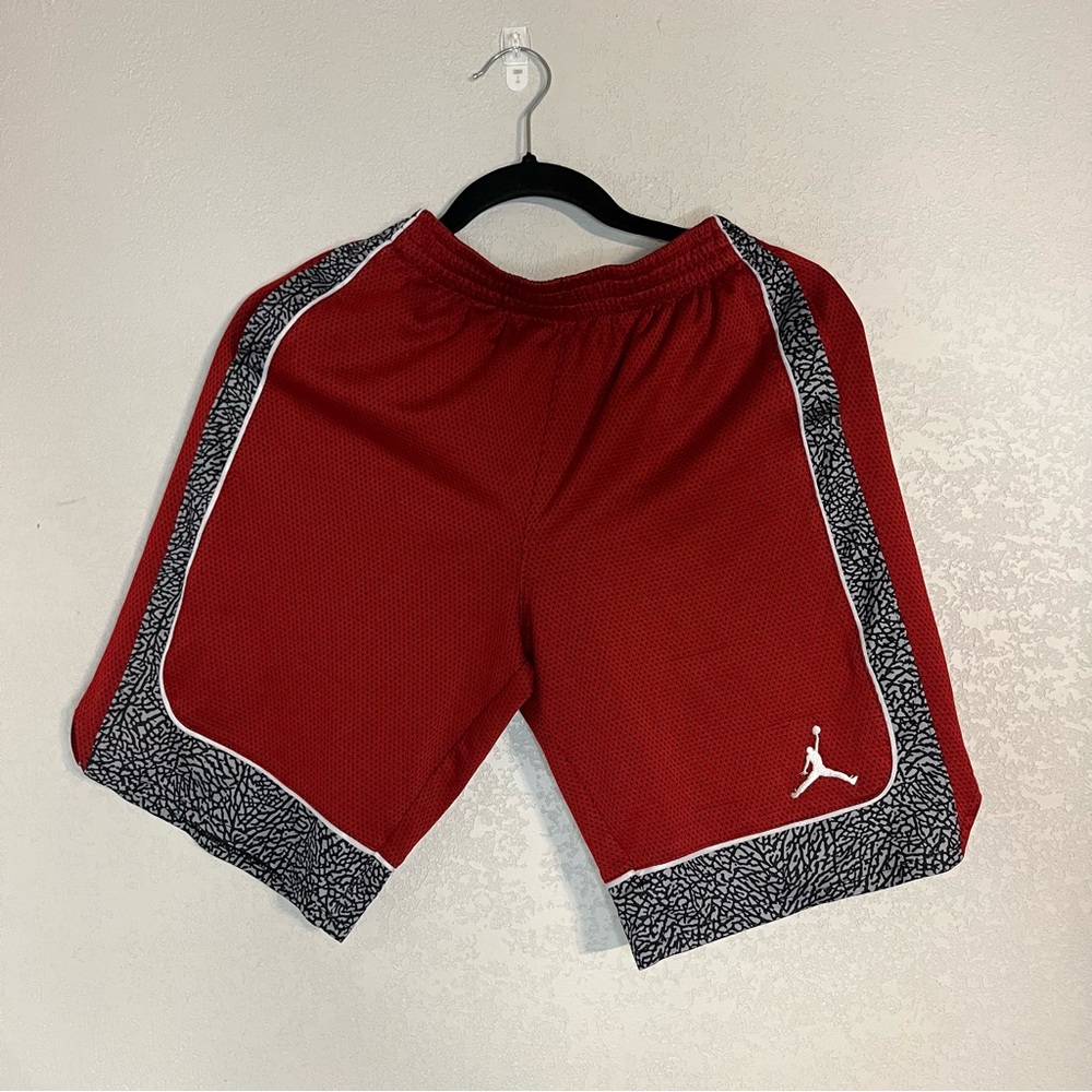 Jordan Youth Elephant Print Basketball Shorts. Sz. L